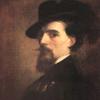 Self-portrait with Kossuth-hat