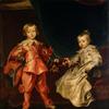 费迪南德四世国王和他妹妹玛丽亚·安娜公爵夫人儿时的双重肖像
