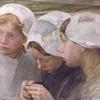 Three girls from Scheveningen