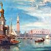 威尼斯大运河上的总督宫殿
