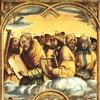 Allerheiligenaltar:  Right wing: Figures of the Lauretan Litany: Resurrection of Christ and Saints John and Paul