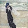 海滩上的女人