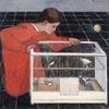 Silvia Koller with Bird Cage