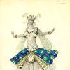 蓝神新娘塔玛拉卡萨维纳服装设计