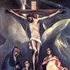耶稣和两个玛丽和圣约翰在十字架上