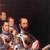 简·洛佩斯·加洛和他的三个儿子的肖像