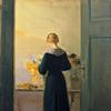 Young Woman Arranging Flowers