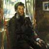 艺术家叔叔弗里德里希·科林斯的肖像