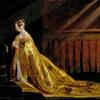 维多利亚女王身着加冕礼长袍