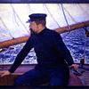 Paul Signac (at the helm of the Olympia)