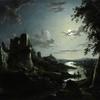 月光下的潘德拉贡城堡