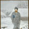阿道夫·迪加西肖像324；与鸟和鸟一起滑雪