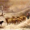 雪地里的牧羊女