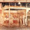 Scenes from the Life of St John the Baptist: 3. Feast of Herod (Peruzzi Chapel, Santa Croce, Florence)