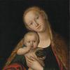 圣母玛利亚和婴儿施洗圣约翰睡