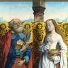 圣彼得和多萝西从圣巴塞洛缪祭坛画大师