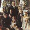 安蒂·艾尔斯特罗姆和家人的肖像