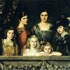 查尔斯E.H.博伊塞文和他的妻子玛丽亚·巴贝拉·皮恩佩尔的六个女儿