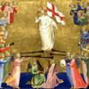 圣多梅尼科祭坛画-在天庭上荣耀的基督