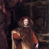 西班牙年轻的查理二世作为金羊毛大师的肖像