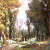 康沃尔郡肯温教堂墓地的特鲁罗大教堂：“回忆的花园”