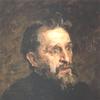 画家格里戈里·格里戈里耶维奇·麦索耶多夫的肖像。