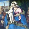圣母和圣子，圣彼得和哲罗姆，还有一个捐赠者