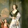 玛丽·维莱尔，后来的里士满和伦诺克斯公爵夫人，与查尔斯·汉密尔顿