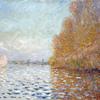Argenteuil Basin with a Single Sailboat