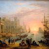 Seaport at Sunset